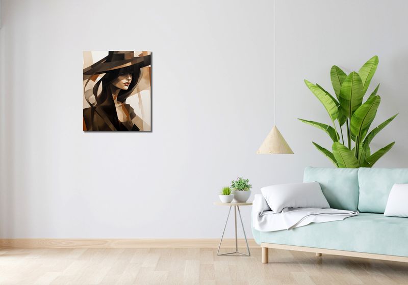 Obraz 50x60cm Skrywająca się Tajemniczość zdjęcie 2