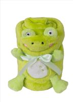 MATEX Kocyk WILLY 85x100 TB0374_03zielona żaba