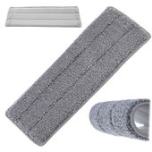 KADAX Wkład Do mopa Płaskiego Zapas Nakładka Końcówka mikrofibra 32x12cm