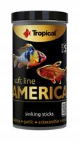 Soft Line America S miękki, tonący pokarm dla ryb w formie pałeczek 100ml