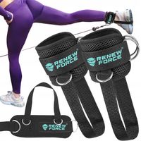 Opaski Treningowe na Kostki Kostkę DO WYCIĄGU ATLASU Ćwiczeń 2szt