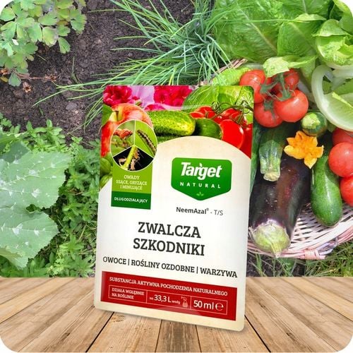 Płyn owadobójczy na ziemiórki mszyce przędziorki 50 ML Target NeemAzal na Arena.pl