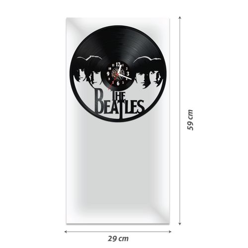 Zegar Ścienny z płyty winylowej na lustrze MUZYKA  48 wzorów 29x59 cm na Arena.pl