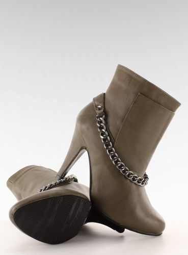 Botki łańcuch 2010-3 KHAKI - 39 na Arena.pl