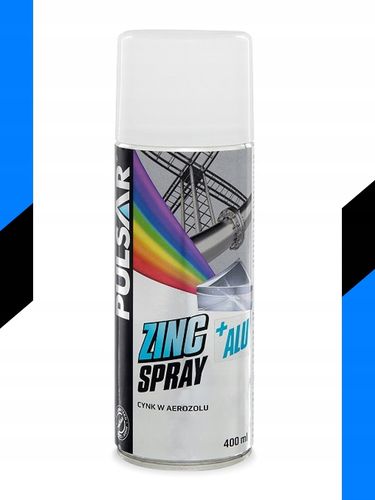 CYNK W SPRAYU + ALUMINIUM PULSAR OCYNK PODKŁAD ANTYKOROZYJNY 400 ml x2 na Arena.pl