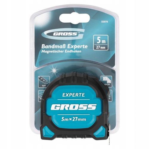 Miara zwijana taśma miarka metrówka 5m - Gross na Arena.pl