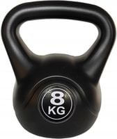 KETTLEBELL KETTLE ODWAŻNIK OBIĄŻENIE DO ĆWICZEŃ FUNFIT GYM&FITNESS 8 kG