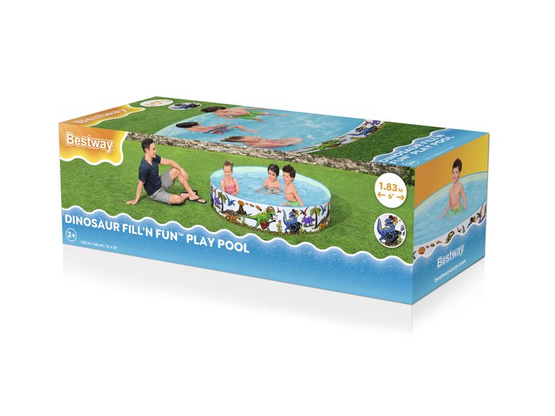 Basen Fill N Fun Pool Dinozaury Bestway zdjęcie 1