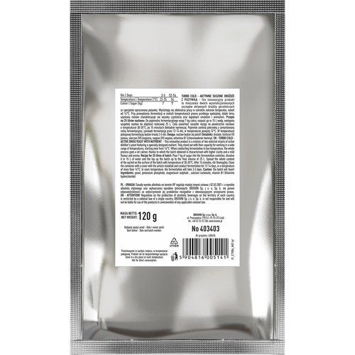 Drożdże Turbo Cold 120 g na Arena.pl