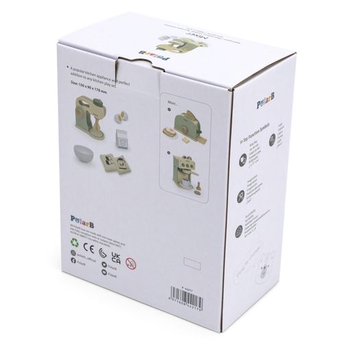 VIGA PolarB Drewniany Mikser Kuchenny Zielony + Akcesoria na Arena.pl