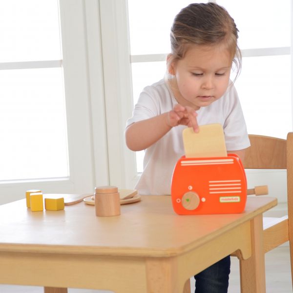 MASTERKIDZ Drewniany Toster zdjęcie 3