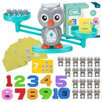 Gra Edukacyjna Waga Szalkowa Sowa Nauka Liczenia