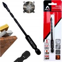 Wiertło do gresu szkła metalu drewna 5 mm HEX Allbe