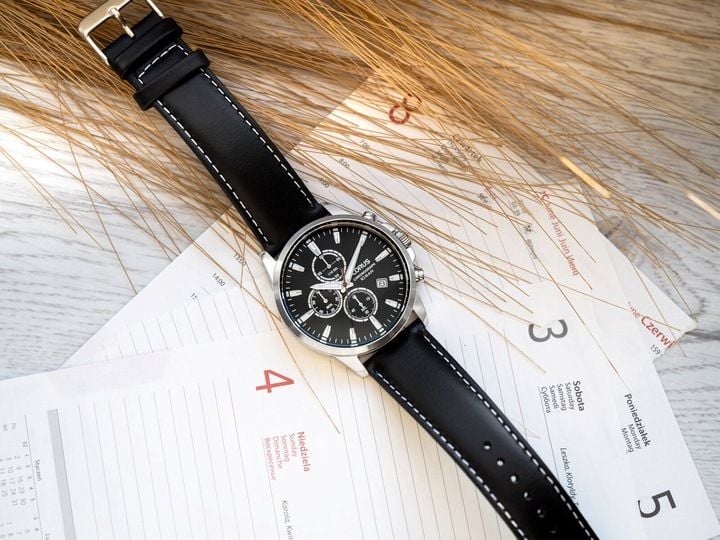 MĘSKI ZEGAREK LORUS RM387HX9 CHRONOGRAF DATA 100M zdjęcie 3