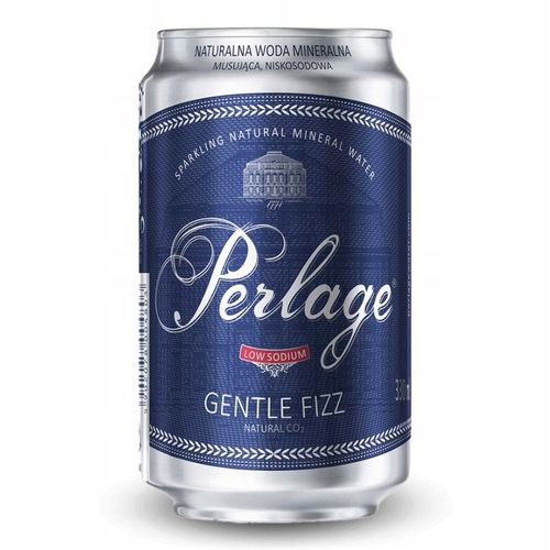 Woda Mineralna niskosodowa Cisowianka PERLAGE 36x0.33 L puszka na Arena.pl