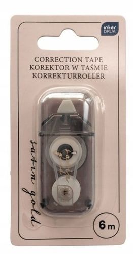 KOREKTOR W TAŚMIE MINI 6M SATIN GOLD INTERDUK na Arena.pl