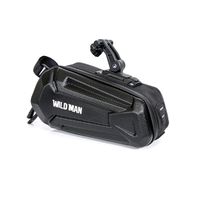 WILDMAN sakwa rowerowa pod siodełko na zamek 1,2L XT7 czarna