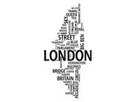 40X60CM LONDON OBRAZ DRUK