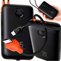 POWERBANK 20000 mAh 35W USB QC USB-C PD SZYBKI MOCNY POWER BANK PODRÓŻNY