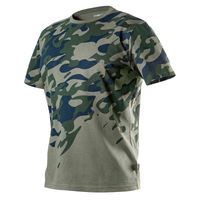 T-SHIRT ROBOCZY Z NADRUKIEM CAMO, ROZM.M - T N81-613-M