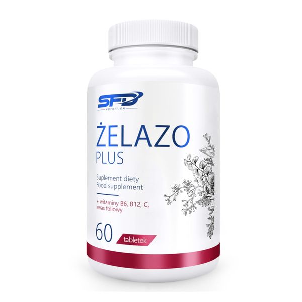 Żelazo PLUS 60tab - SFD zdjęcie 1
