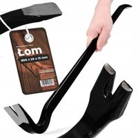 ŁOM BRECHA BRESZKA BUDOWLANY 800 mm Wyciągania Gwoździ ŁAPKA Wyciągacz S XV