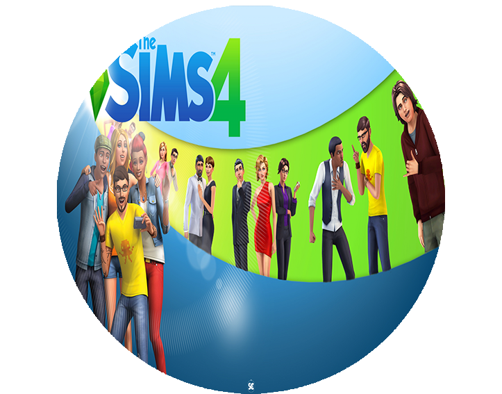 Opłatek na tort Sims zdjęcie 1