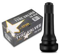 Zawory wentyle do kół bezdętkowych TR414 Pro EPDM Fivestars 100szt
