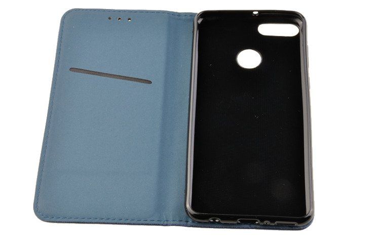 Etui Smart W1 do HUAWEI Y9 2018 niebieski zdjęcie 3