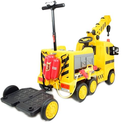 OLBRZYMI DŹWIG NA AKUMULATOR Z PODESTEM DLA RODZICA , PILOT, RĄCZKA/LBB211 na Arena.pl