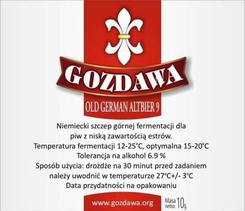Gozdawa - Old German Altbier 9 10g zdjęcie 2