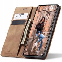 ETUI Z KLAPKĄ SPACECASE WALLET PORTFEL DO XIAOMI MI 11 LITE/5G NE + SZKŁO