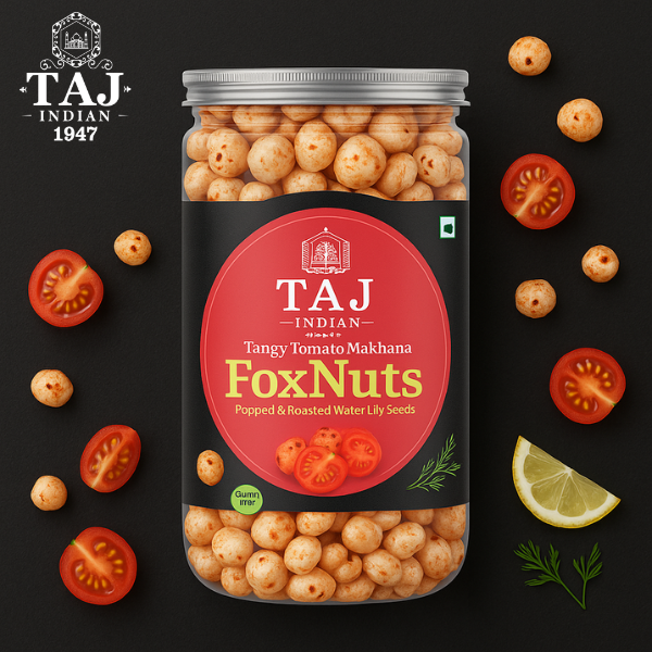 TANGY TOMATO MAKHANA 90G zdjęcie 1