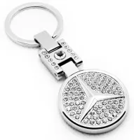 Brelok breloczek Do Kluczy Mercedes cyrkonie