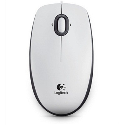 Logitech | Portable Optical Mouse | B100 | White zdjęcie 1