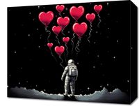 Obraz 50x40cm Astronauta Własnych Celi