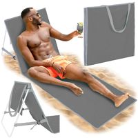 Leżak plażowy do opalania składany TRYLIKA