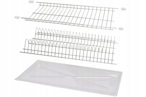 SUSZARKA OCIEKACZ DO NACZYŃ do szafki 80 biała WIEXPOL na Arena.pl