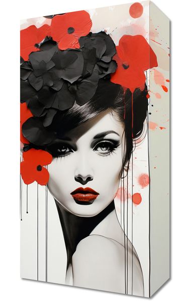 Obraz 20x40cm Kwiatowa Pasja zdjęcie 1