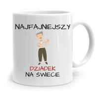 Kubek Na Dzień Dziadka Najfajniejszy Dziadek Z Nadrukiem Ze Zdjęciem