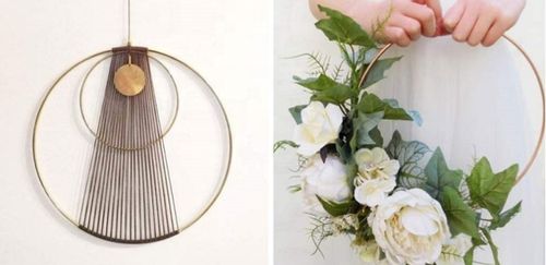 KOŁO DEKORACYJNE OBRĘCZ BAZA DO STROIKÓW 30CM na Arena.pl