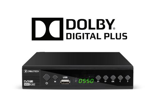 Tuner DVB-T2 DVB-C Hevc H.265 10bit dekoder tv naziemnej Cabletech na Arena.pl