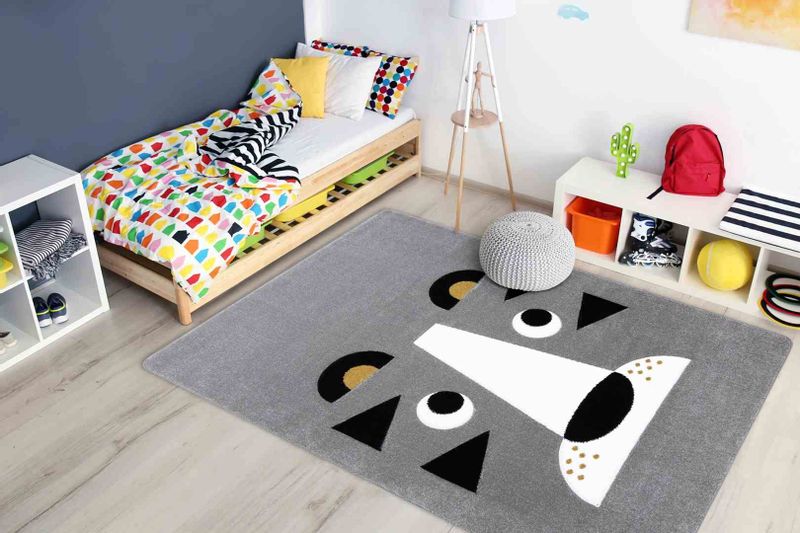 RUG/LU/TINIES/LION/GREY/80x150 zdjęcie 2