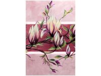 100 70CM OBRAZ PŁÓTNO SŁODYCZ MAGNOLII PUDROWYM RÓŻU PŁÓTNO RAMA