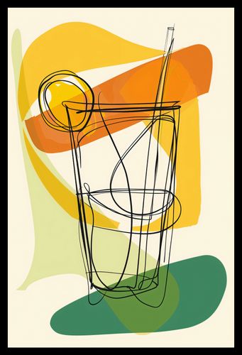 Plakat 30x45cm Koktajl Artystyczny na Arena.pl
