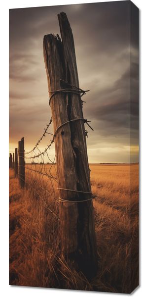 Obraz 40x90cm Zachód na Pograniczu zdjęcie 1