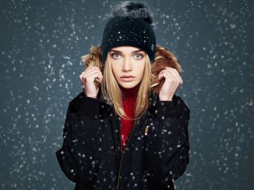 Zimowa CZAPKA CIEPŁA pompon i polar Woolk Verona na Arena.pl