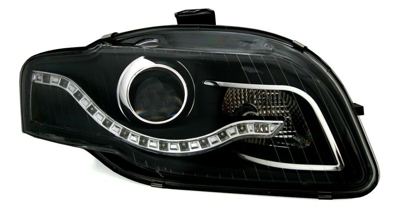 Lampy Reflektory AUDI A4 B7 04-08R LED DO DZIENNEJ zdjęcie 4