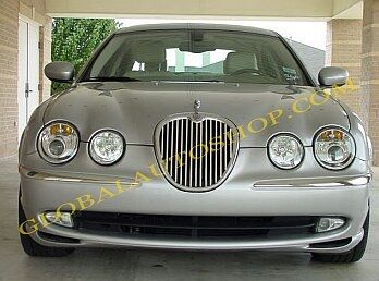Jaguar S Type - Chromowane Listwy Grill Chrom Atrapy Zderzaka Tuning zdjęcie 1