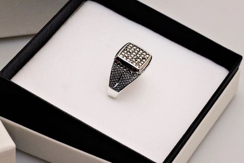 Srebrny sygnet PDM4401 - Markazyty na Arena.pl